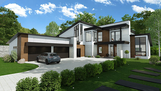 How do residential architects design energy-efficient homes?