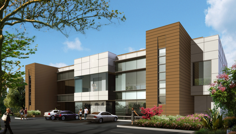 Can a commercial architect redesign existing buildings?